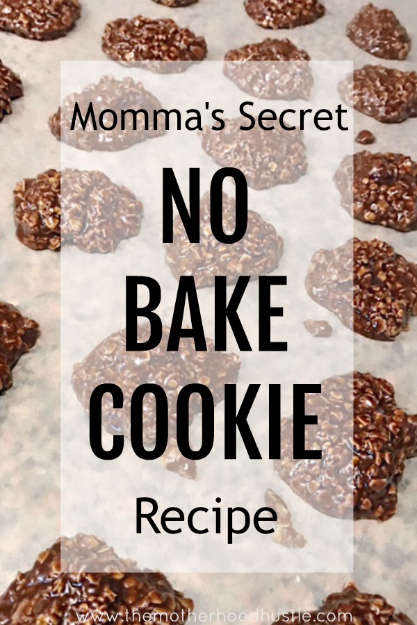 Looking for a quick and easy cookie recipe? Even one that doesn't require preheating the oven? My mother's No Bake Cookie recipe is the BEST I've ever tasted! She has passed down her recipe to me and I am willing to share this secret recipe with you! Perfect for special occasions, cookouts, gatherings or a night time snack with your family! Everyone will love these moist, delicious treats! #cookierecipe #easyrecipe #nobakecookies